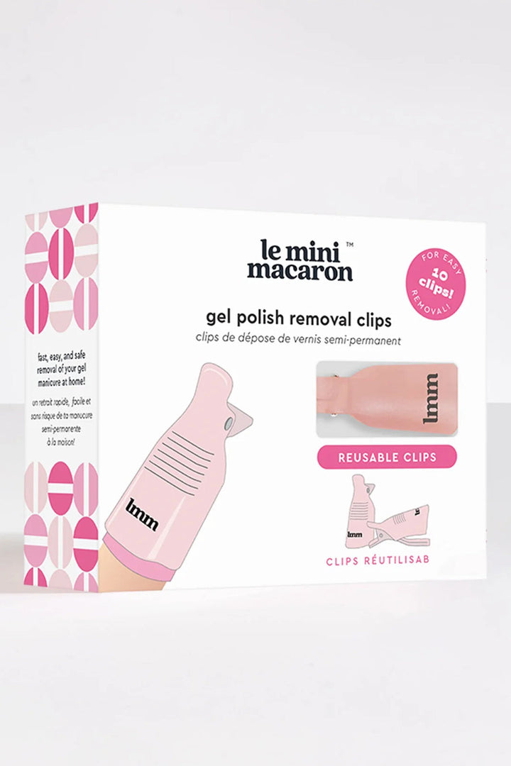 Le Mini Macaron - Gel Polish Removal Clips Neglelak 