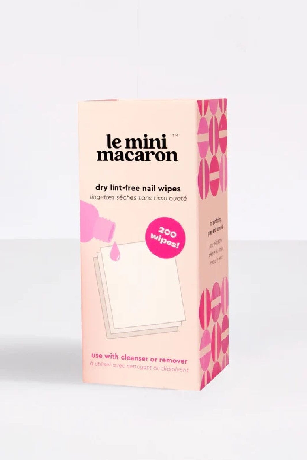 Le Mini Macaron - Lint Free Removal Wipes Neglelak 