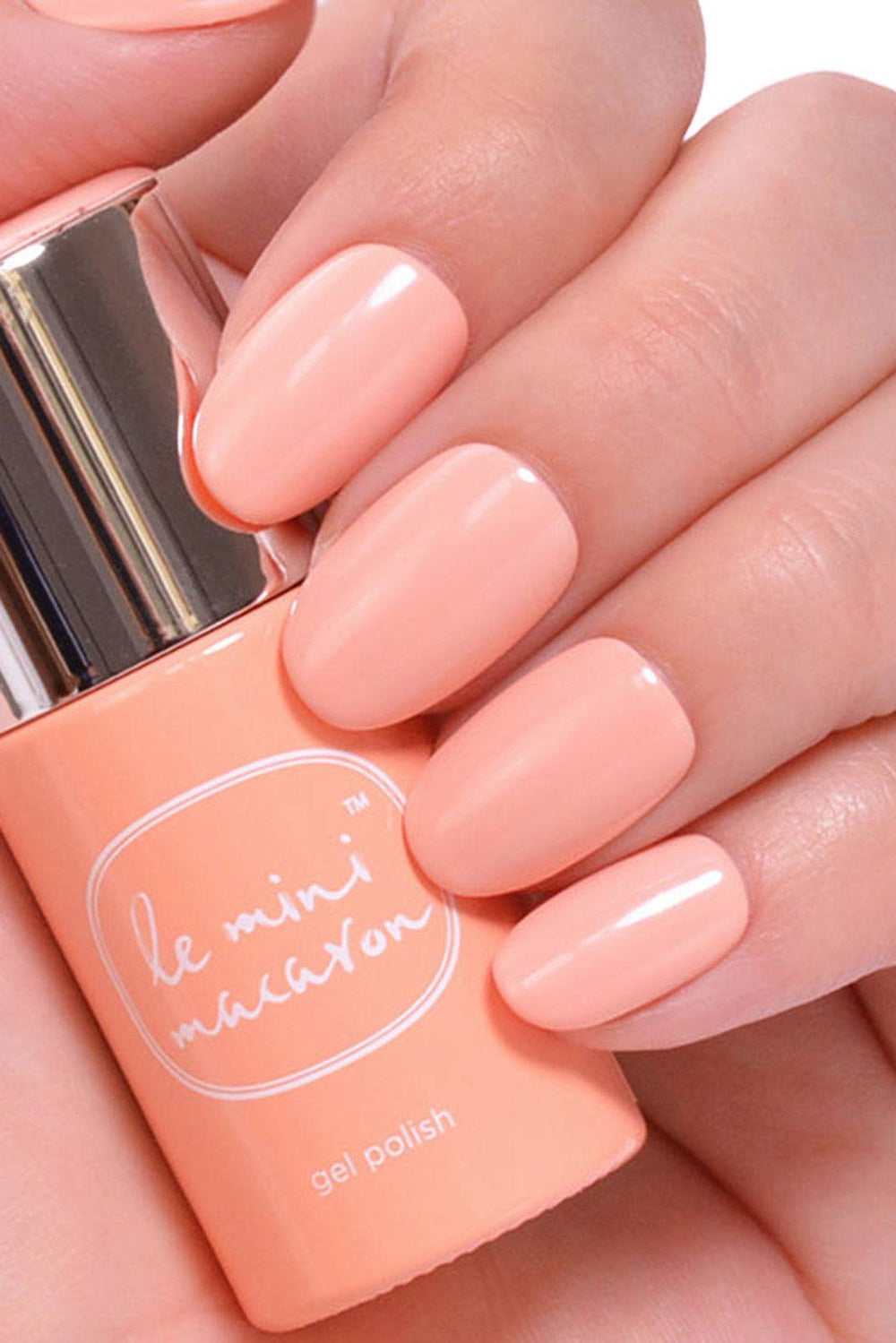 Le Mini Macaron - Neglelak Gel - Créme D´Apricot Neglelak 