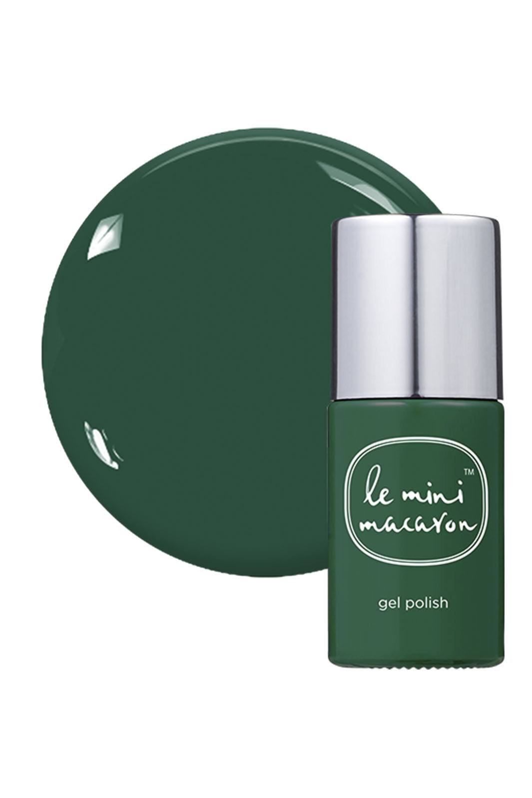 Le Mini Macaron - Neglelak Gel - Emerald Green Neglelak 