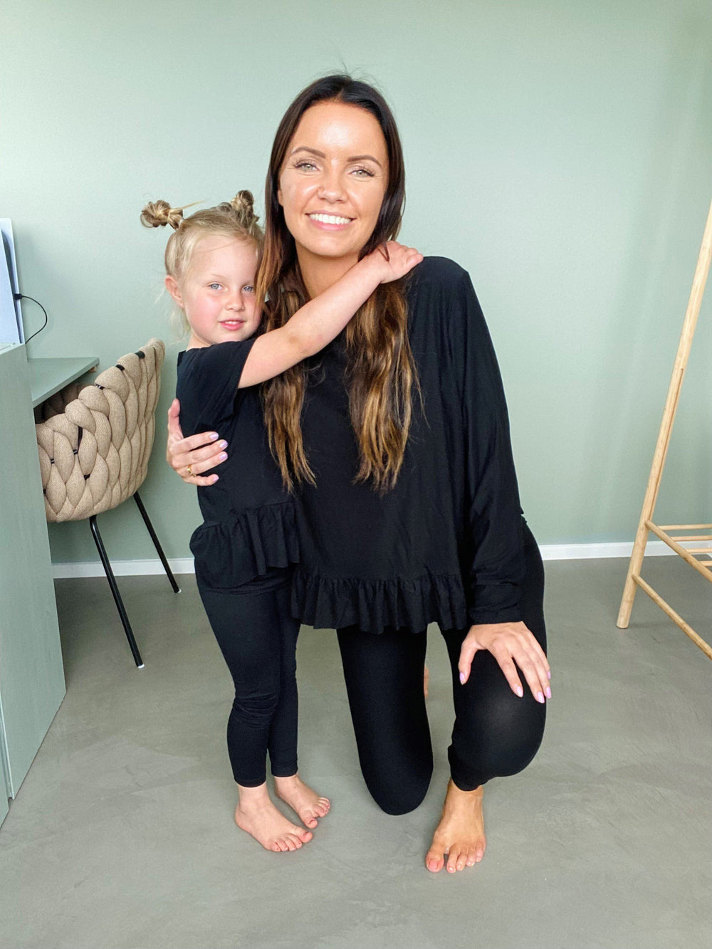 LIBERTÈ - Alma Kids Leggings - Black Leggings 