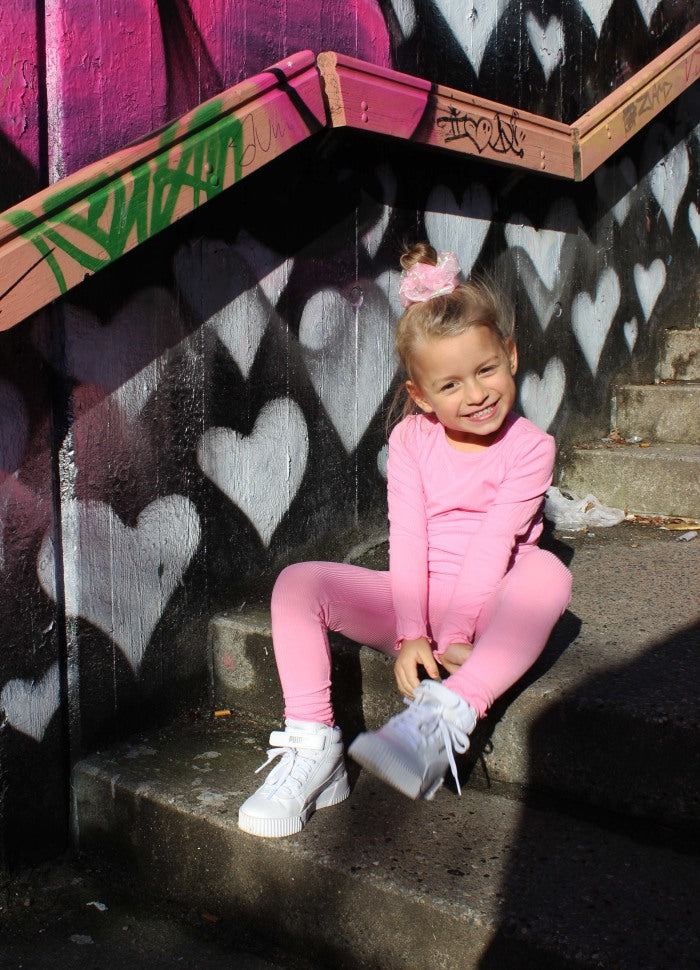 Liberte Ami - Natalia Leggings Kids - Bubblegum Leggings 