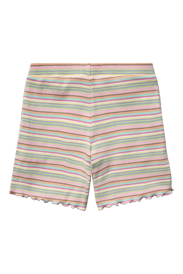 Liberte Ami - Natalia-Shorts-Kids - Multi Mint Stripe Shorts 