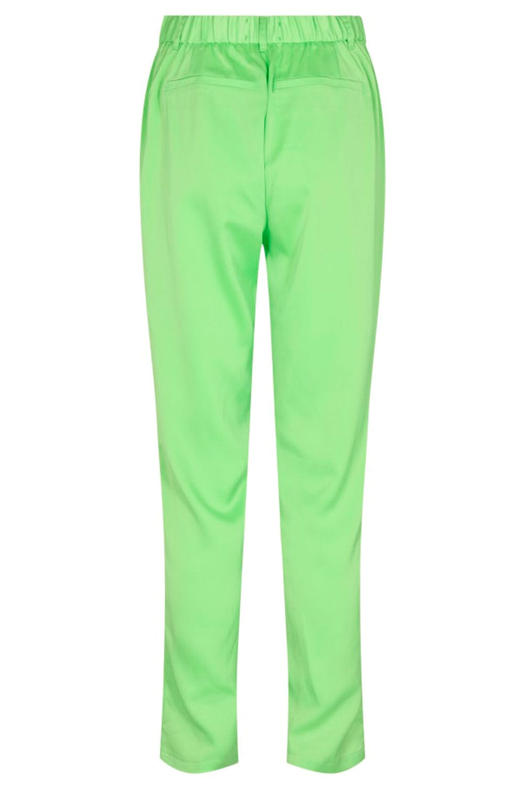 Liberte - Dibby-Slit-Pants - Limegreen Sateen Bukser 