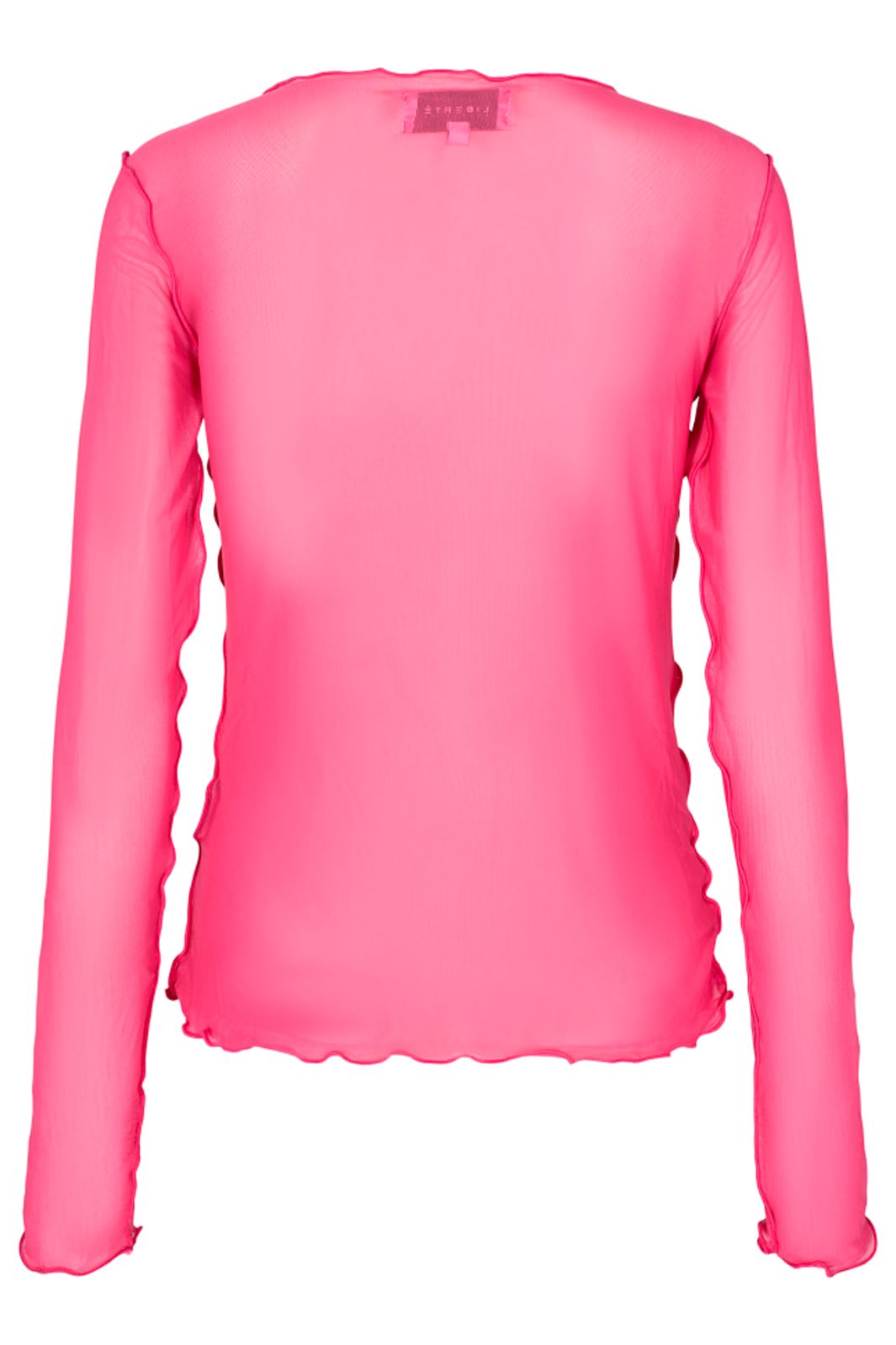 Liberte - Mesh-Top - Pink Bluser 