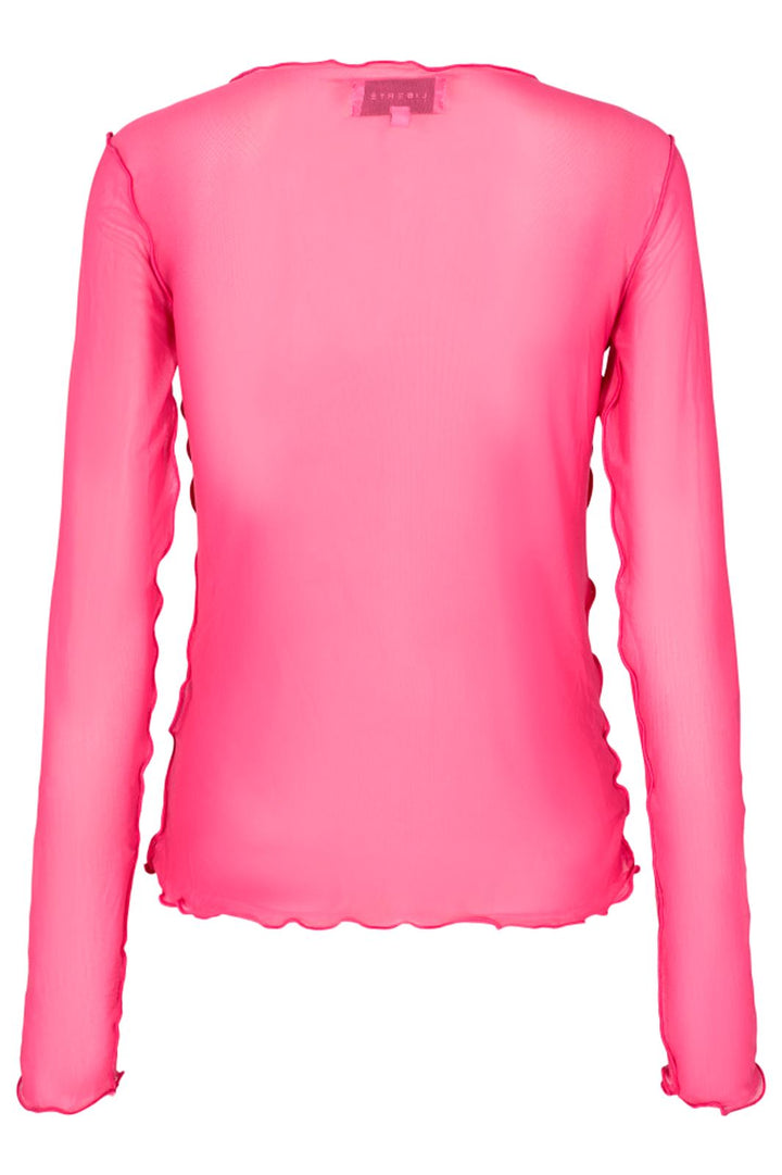 Liberte - Mesh-Top - Pink Bluser 