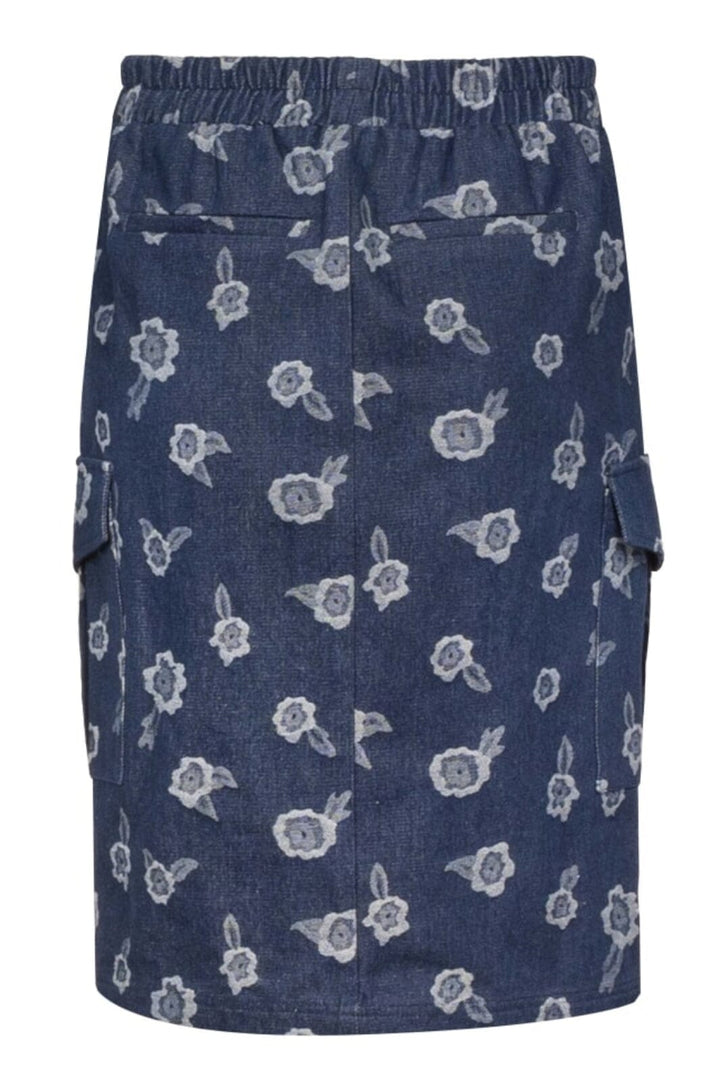 Liberte - Mitty-Cargo-Skirt - Denim Flower Nederdele 
