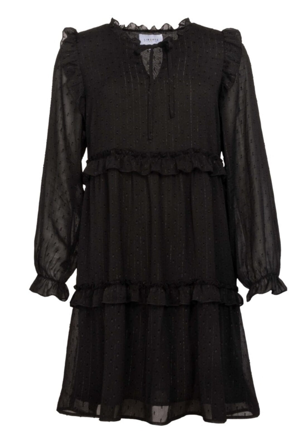 Liberte - Nartina-Ls-Dress - Black Kjoler 
