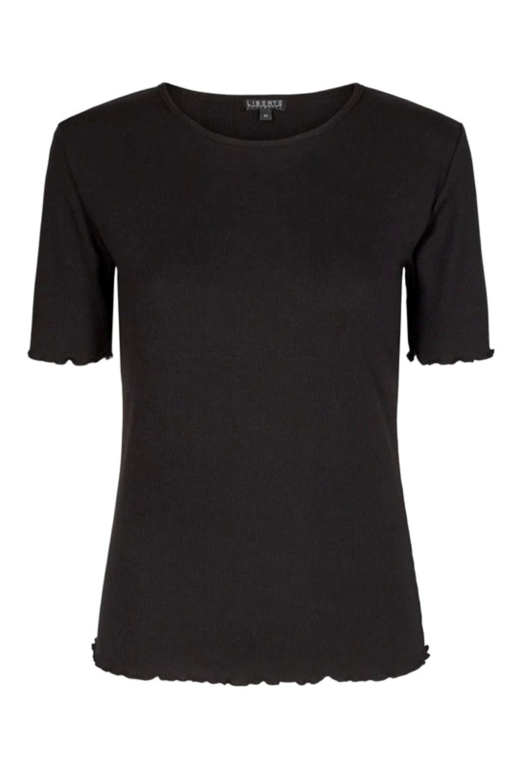 Liberte - Natalia-Ss-Blouse - Black T-shirts 