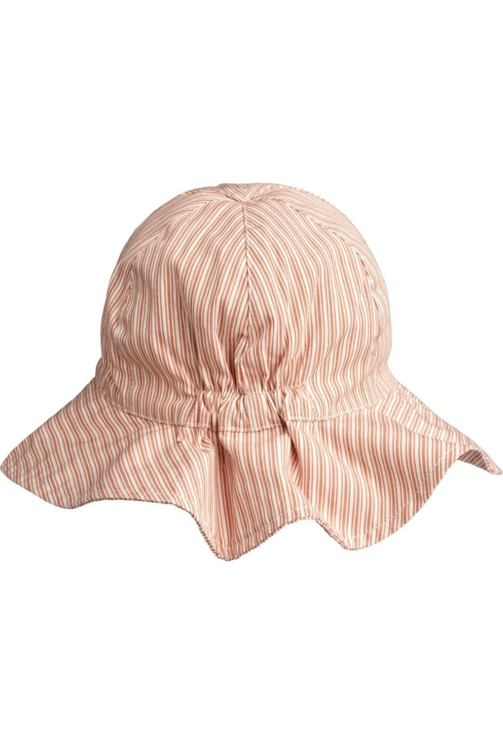 Liewood - Amelia Stripe Sun Hat - Y/D Stripe Tuscany Rose / Creme De La Creme Sommerhatte & UV hatte 