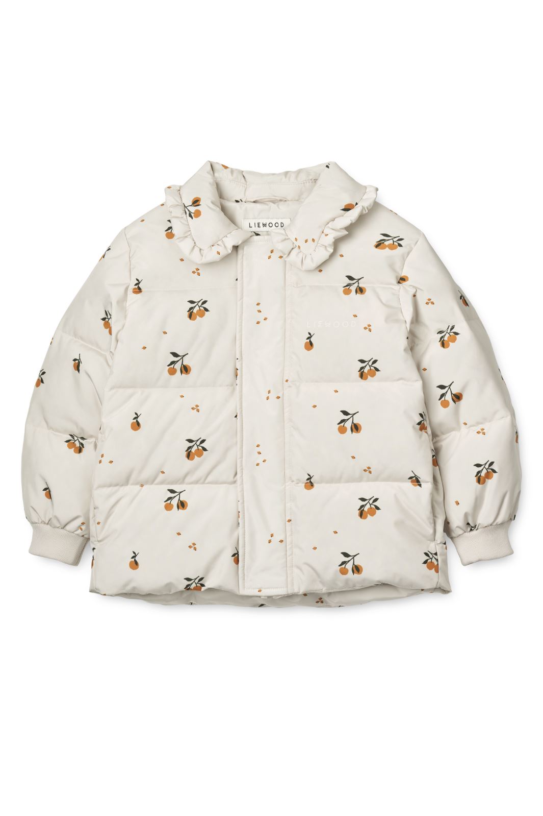 Liewood - Anemone Down Puffer Jacket - Peach / Sandy Jakker 