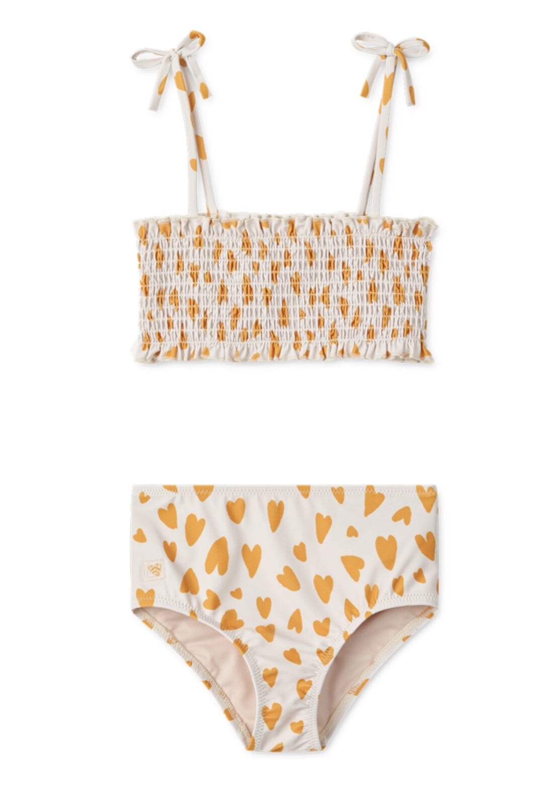 Liewood - Mikaela Printed Bikini Set - Hearts / Sandy Bikinier 