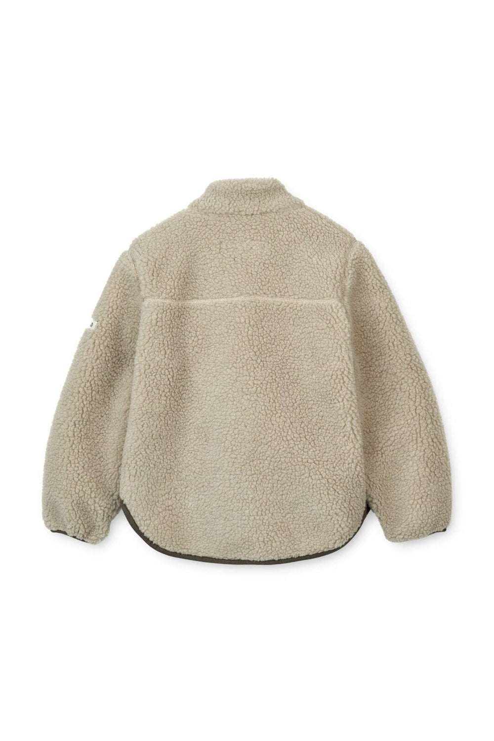 Liewood - Nolan Pile Jacket - Mist / Army Brown Fleece jakker 