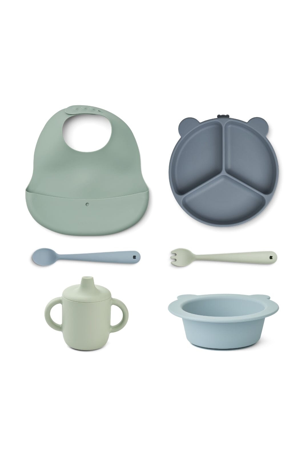 Liewood - Stina Gift Set - Mr Bear / Dusty Mint Multi Mix Køkkentilbehør 