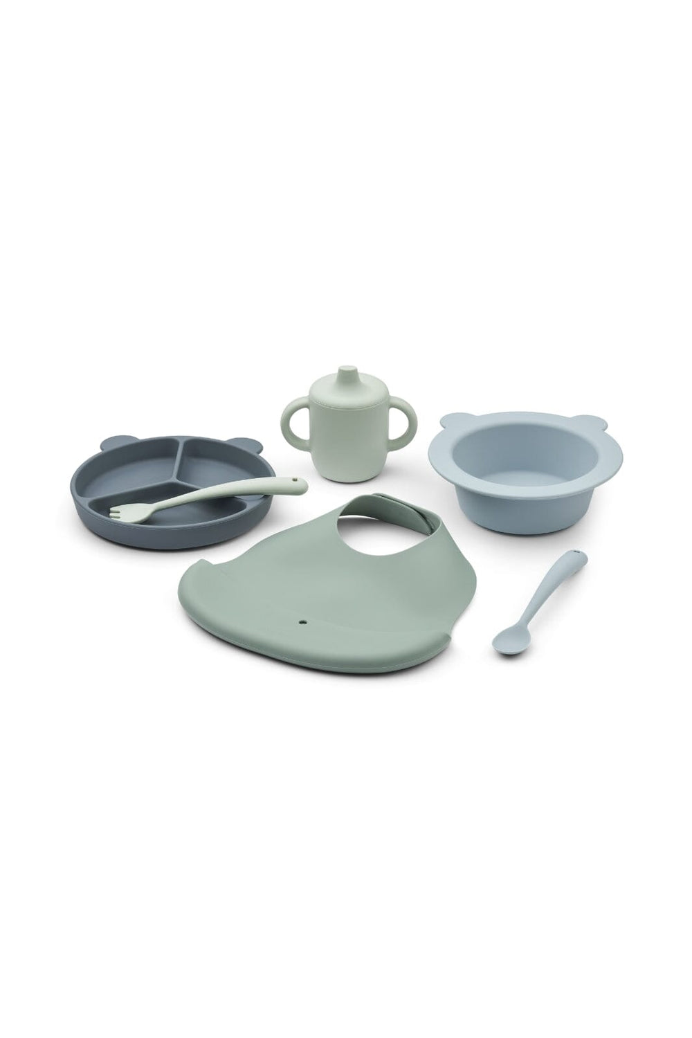Liewood - Stina Gift Set - Mr Bear / Dusty Mint Multi Mix Køkkentilbehør 