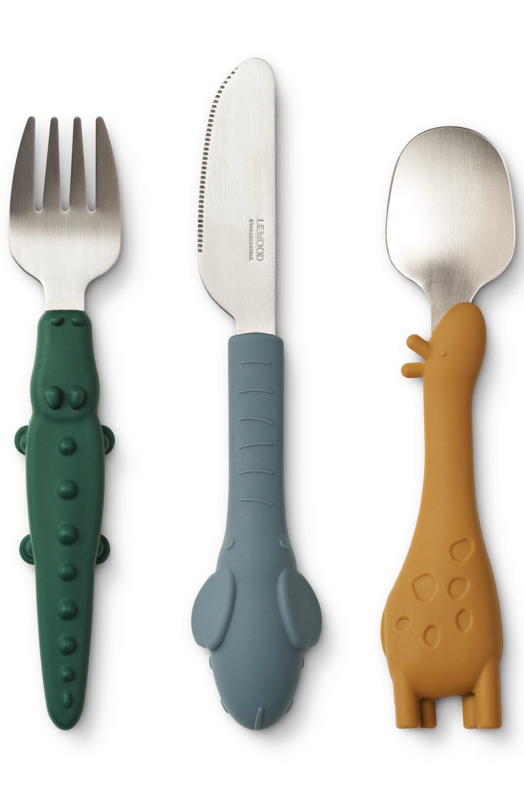 Liewood - Tove Cutlery Set - Golden Caramel Mix Køkkentilbehør 