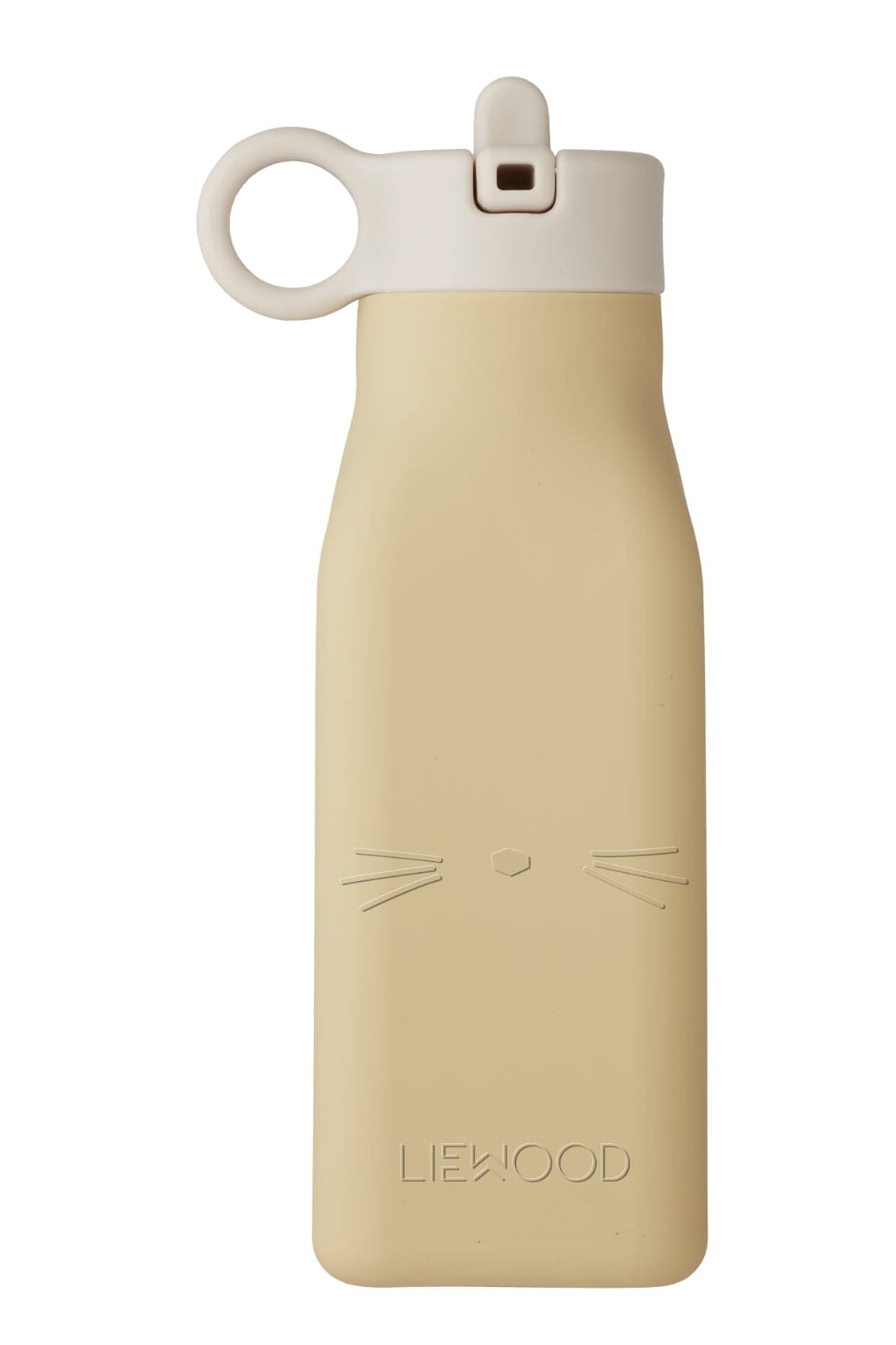 Liewood - Warren Bottle - Cat Wheat Yellow Drikkedunke 