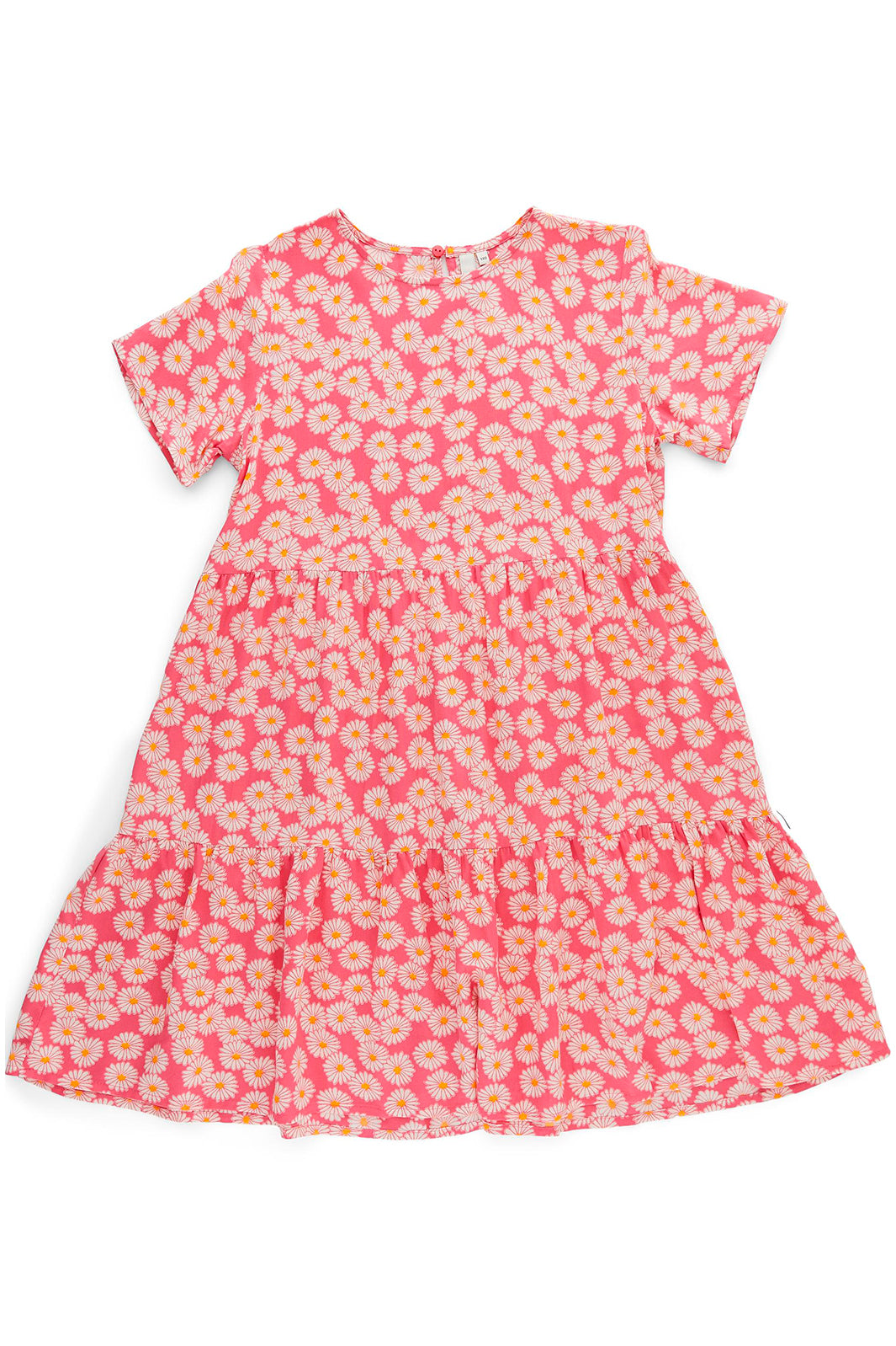 Little Pieces - LpNya SS Dress - Fruit Dove Daisy Kjoler 