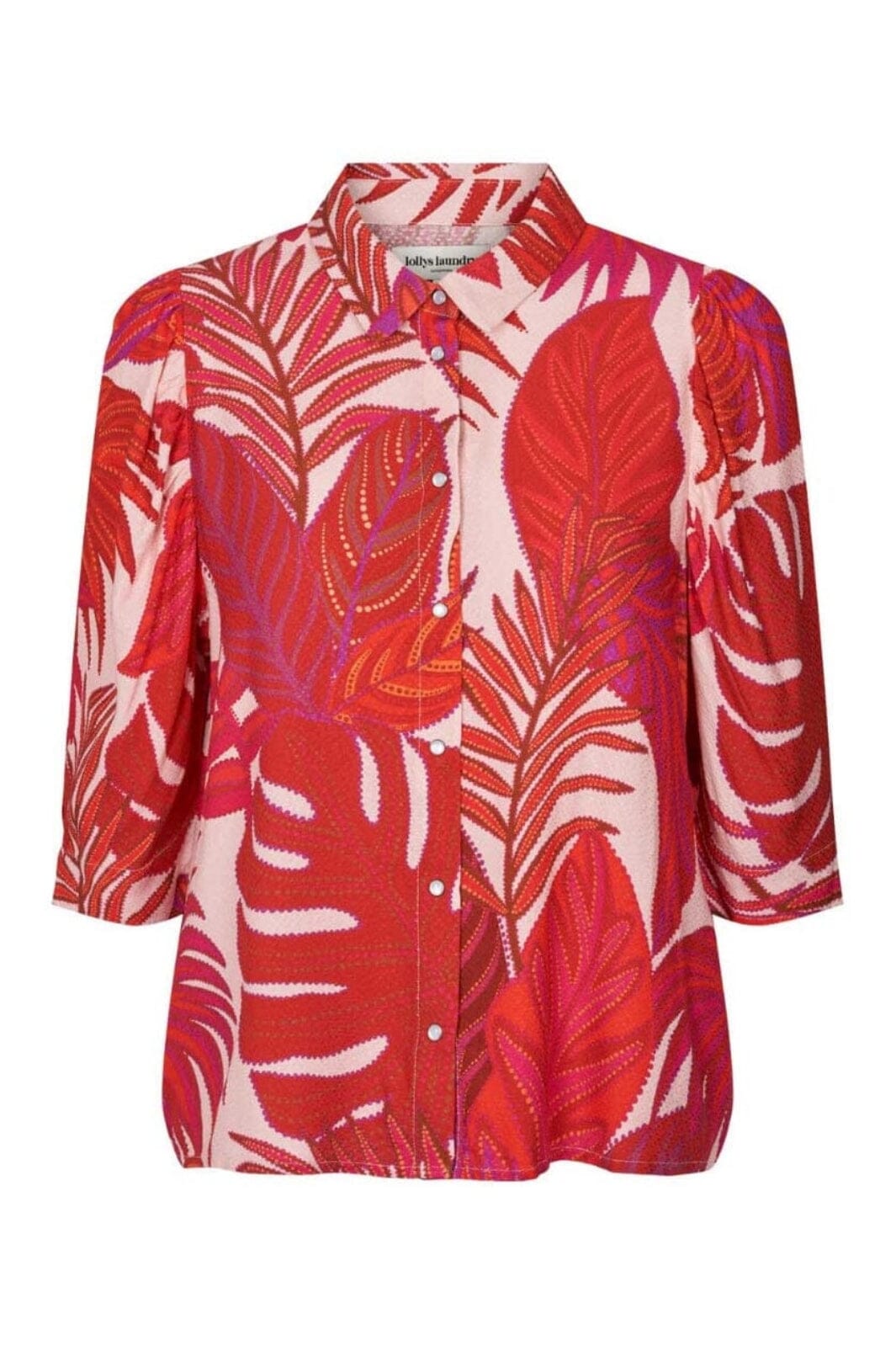 Lollys Laundry - Bono Shirt - 30 Red Skjorter 