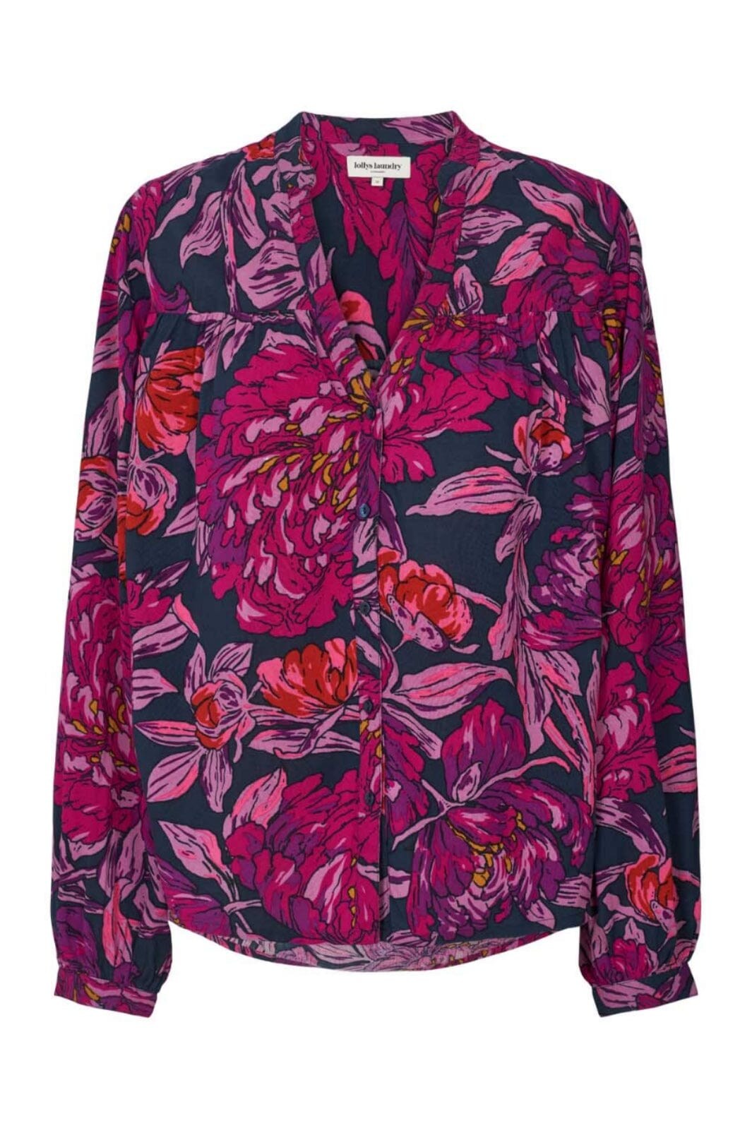 Lollys Laundry - Elif Shirt - 50 Dark Lavender Skjorter 