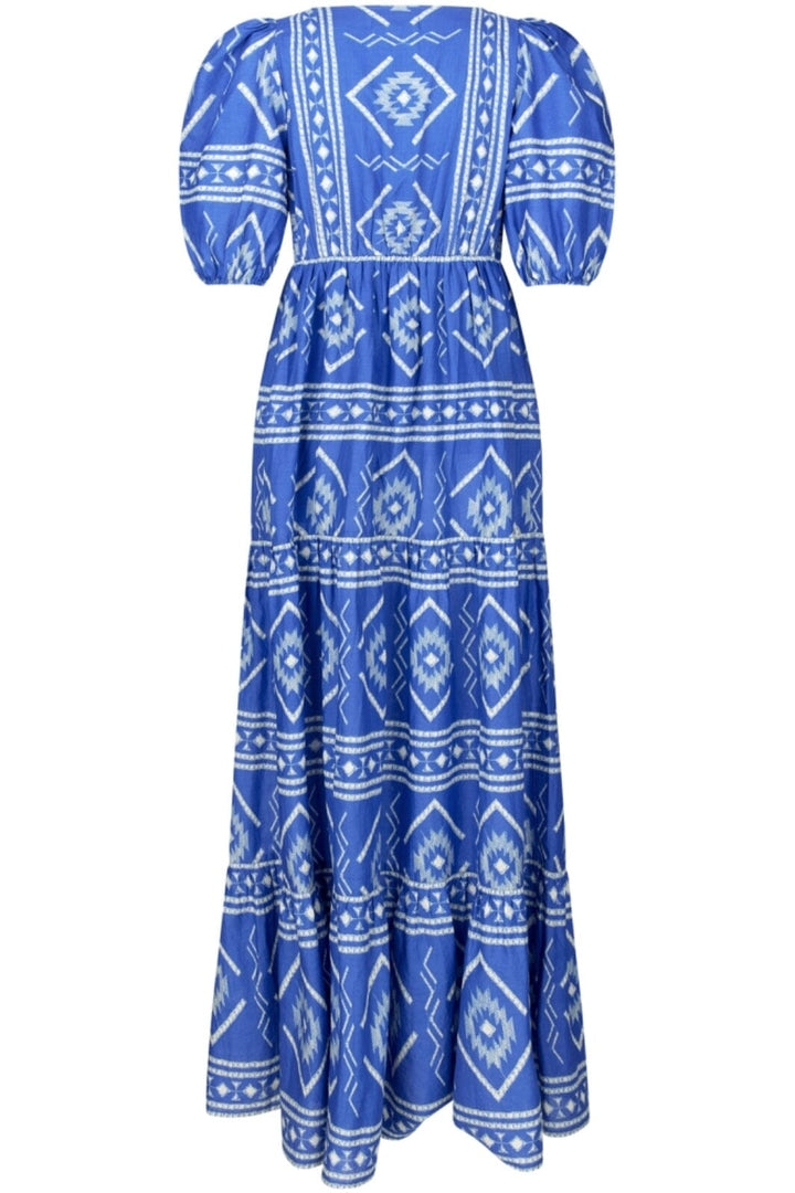 Lollys Laundry - GamboLL Maxi Dress SS - 20 Blue Kjoler 