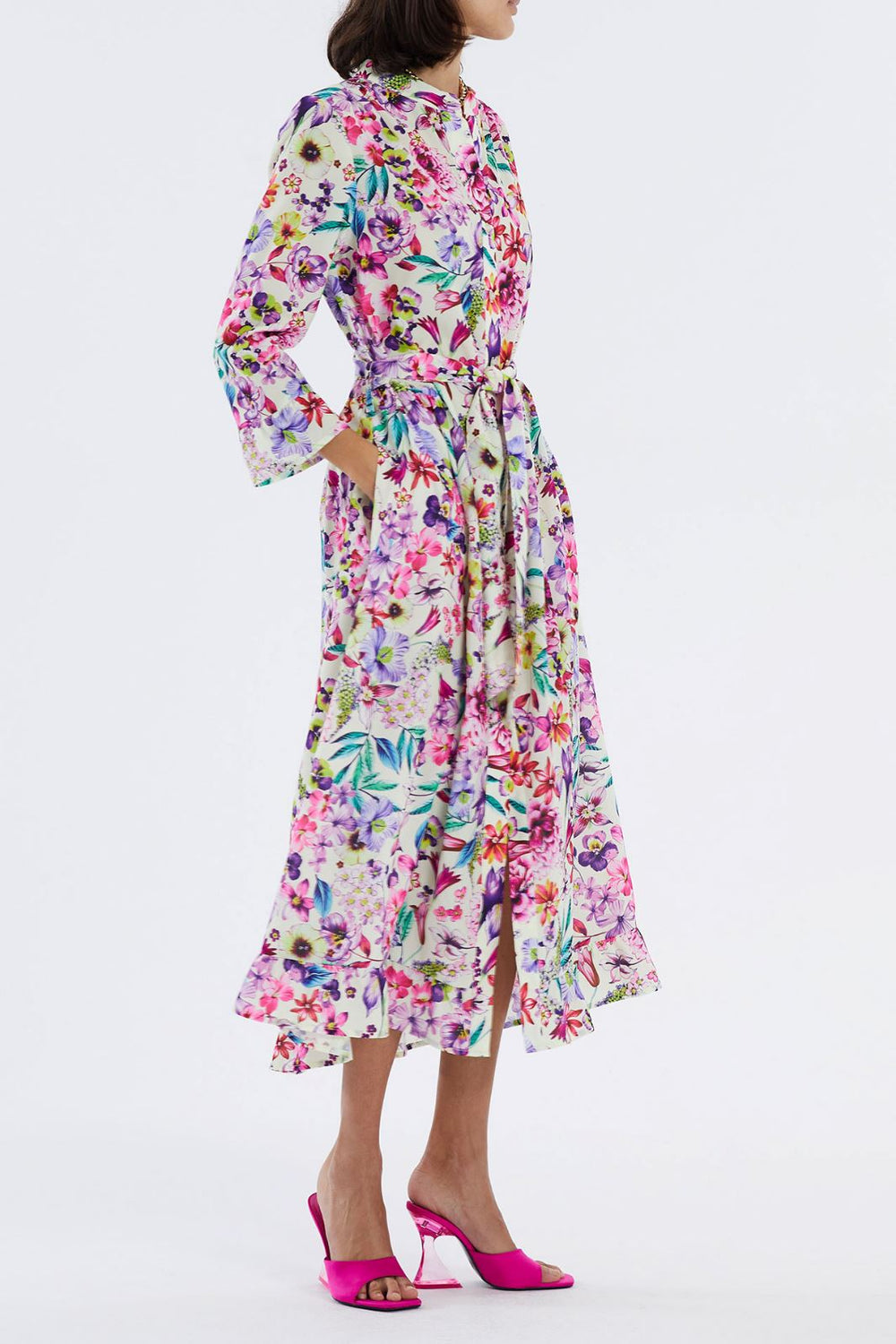 Lollys Laundry - Harper Dress - 74 Flower Print Kjoler 