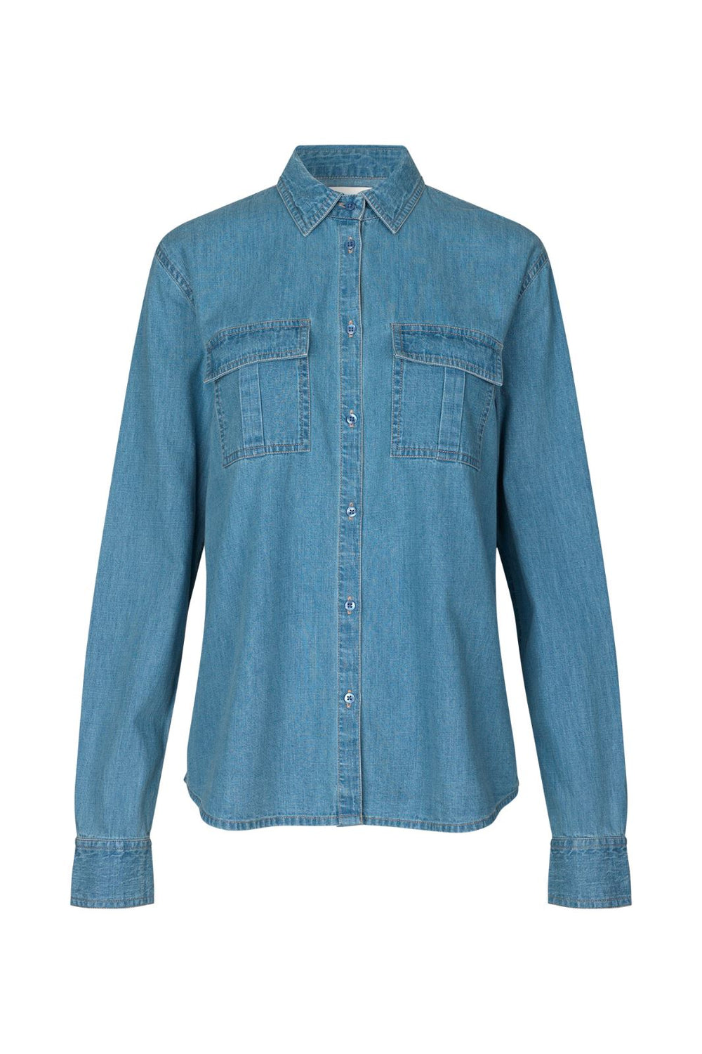 Lollys Laundry - Jalna Shirt - 22 Light Blue Skjorter 