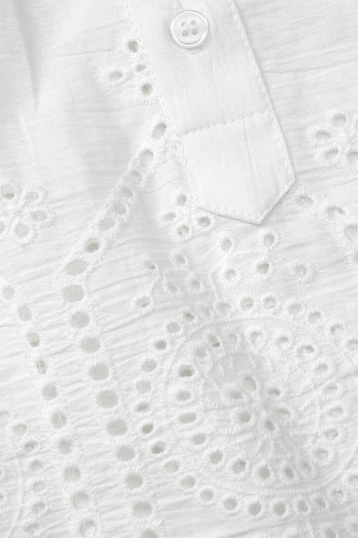 Lollys Laundry - LouiseLL Blouse SS - 01 White Skjorter 