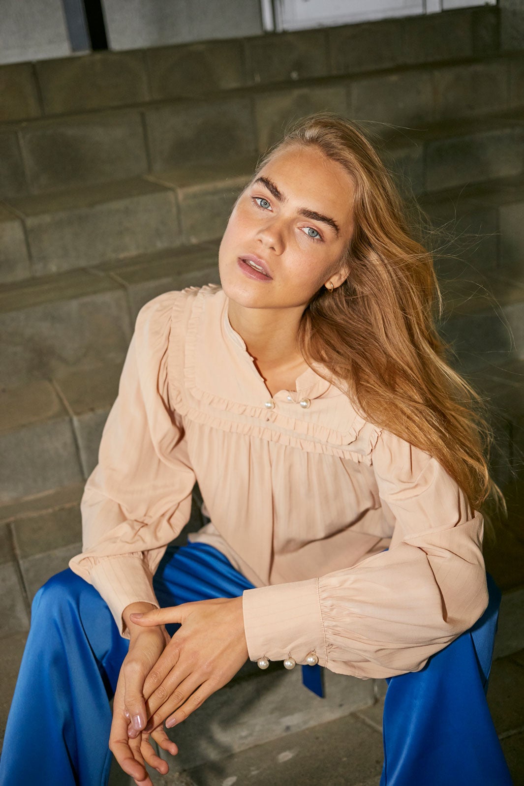 Love & Divine - Blouse Love751 - Powder Bluser 