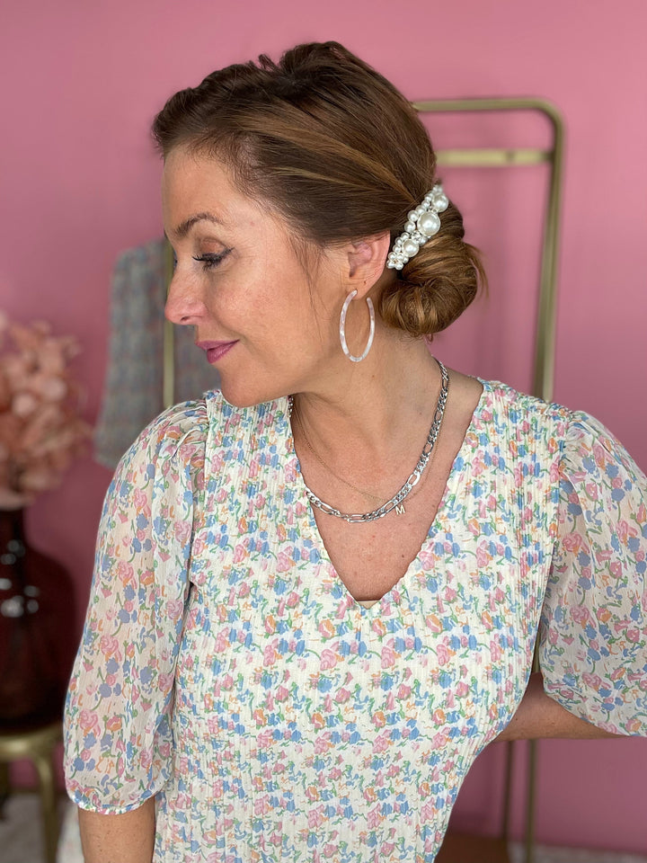 Love & Divine - Dress Love665-2 - Pastel Flower Kjoler 