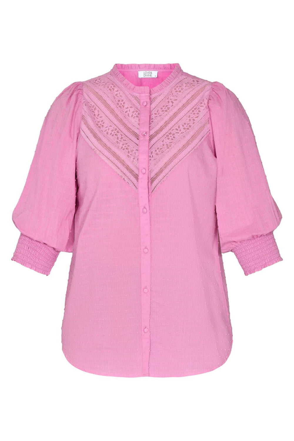 Love & Divine - Love805 - 590 L. Pink Skjorter 