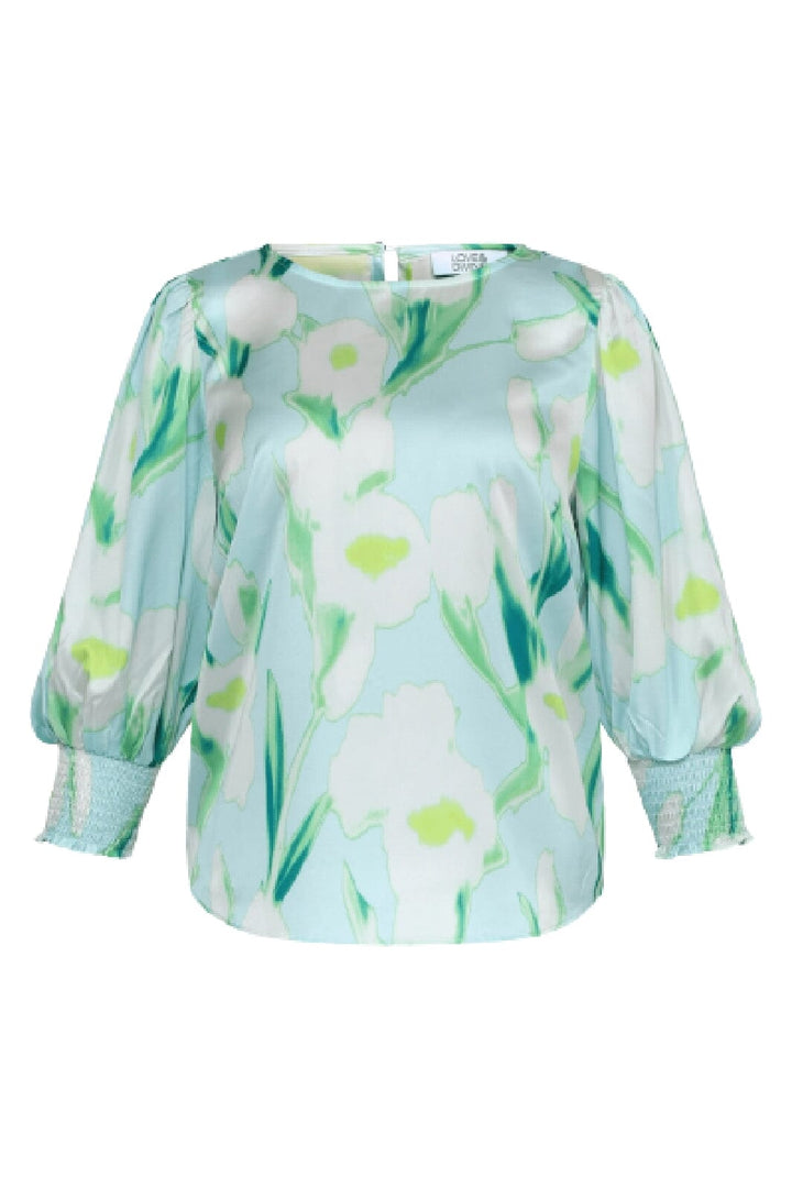 Love & Divine - Love915-3 - 814 Spring Flower Bluser 