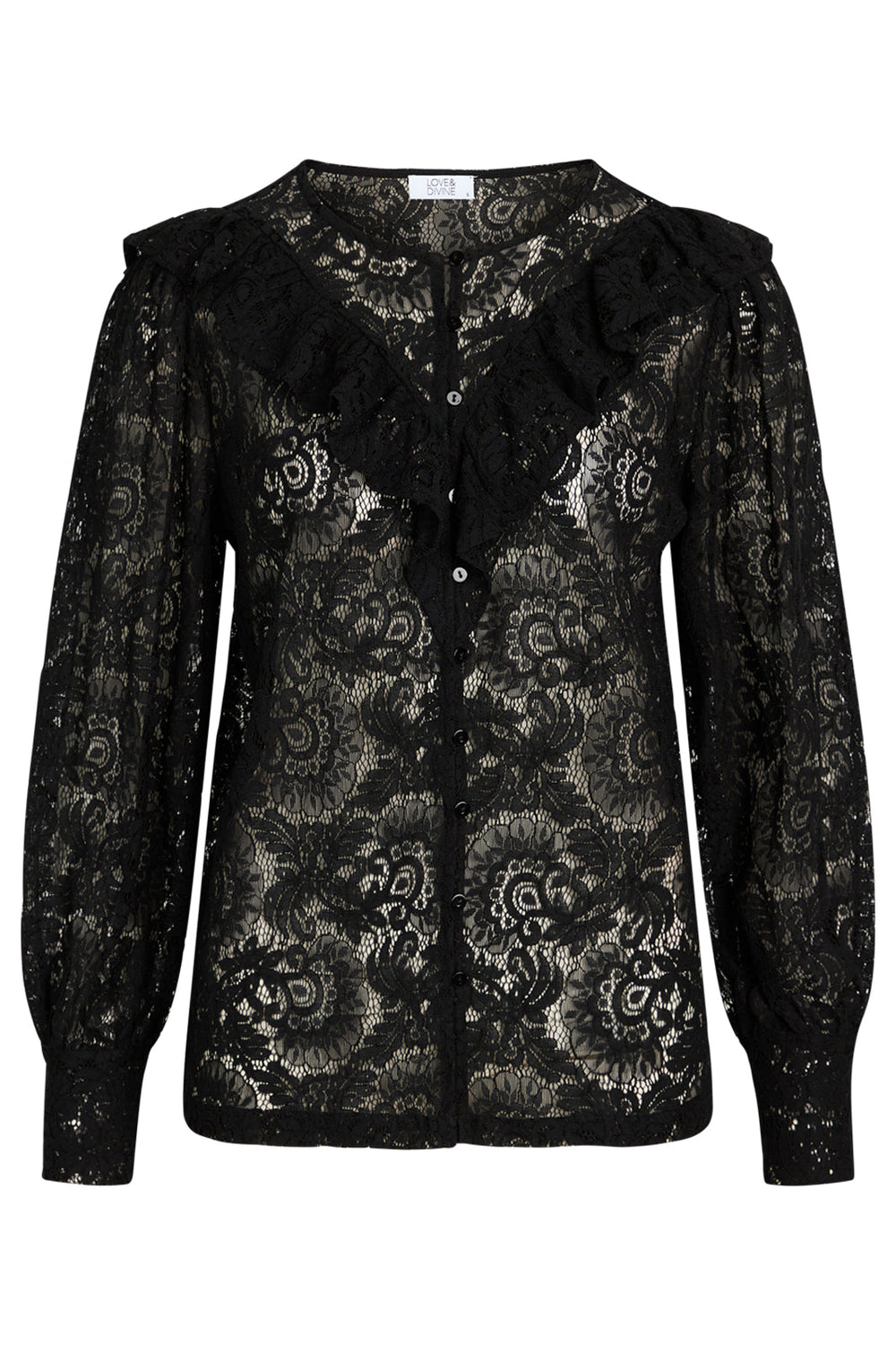 Love & Divine - Shirts Love849 - Black Bluser 