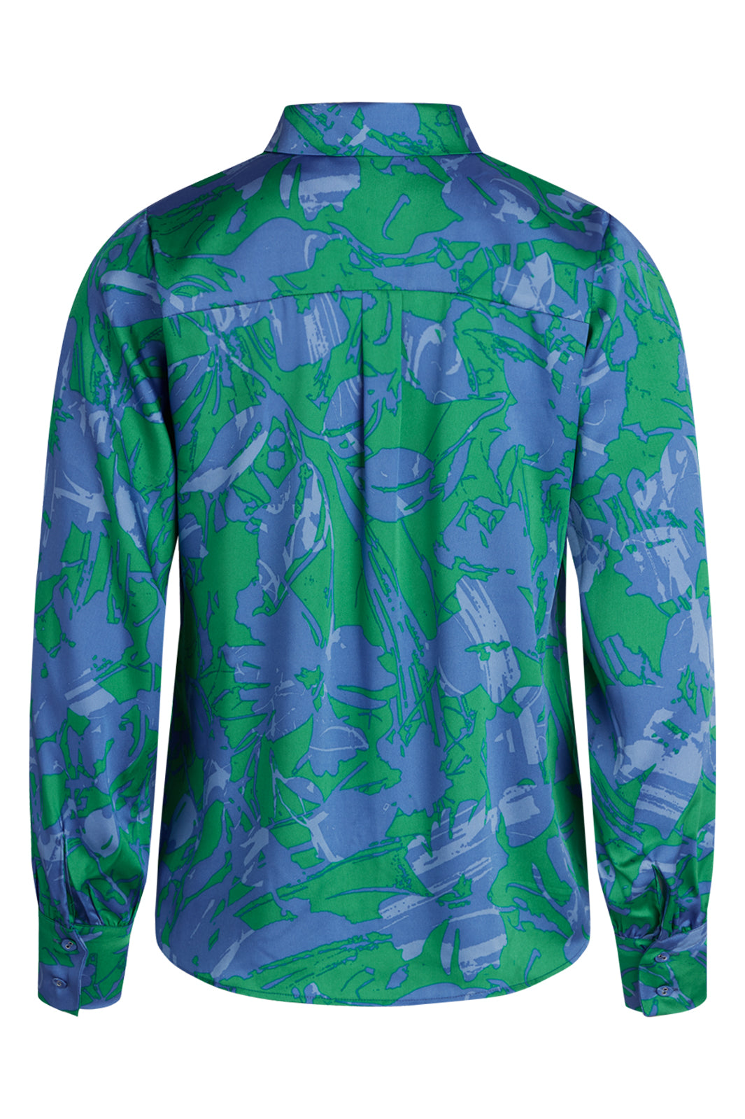 Love & Divine - Shirts Love919 - Green/Blue Comb Skjorter 