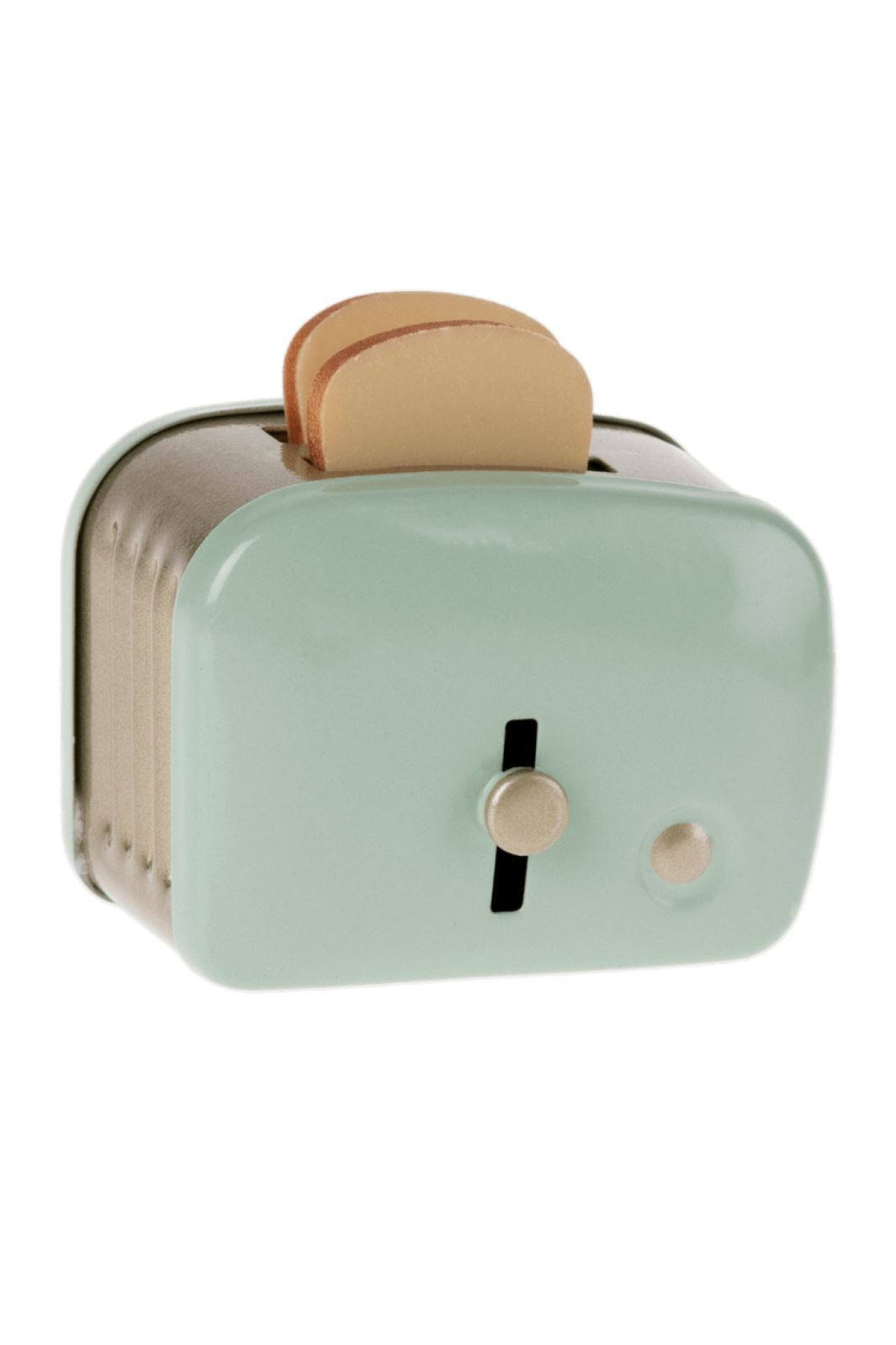 Maileg - Miniature Toaster & Bread - Mint Legetøj 
