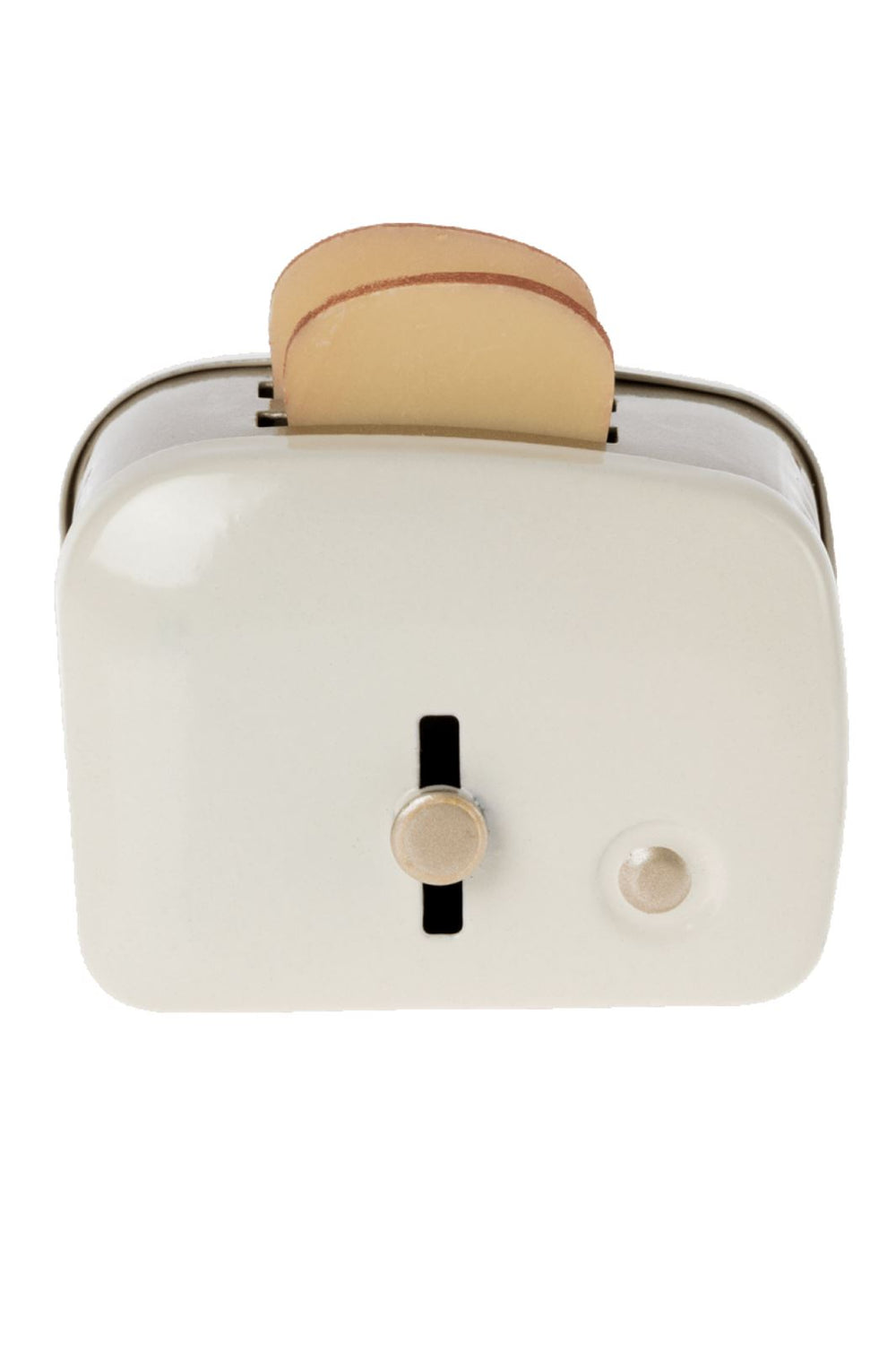 Maileg - Miniature Toaster & Bread - Off White Legetøj 