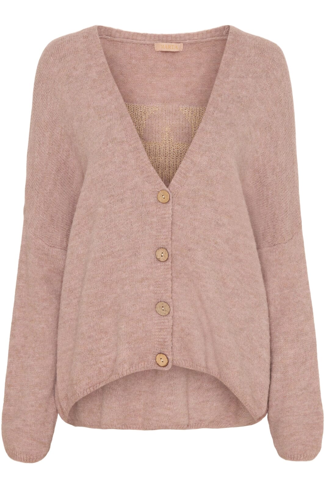 Marta Du Chateau - MdcThea - 21632 Rosa Antique 13056 Cardigan 