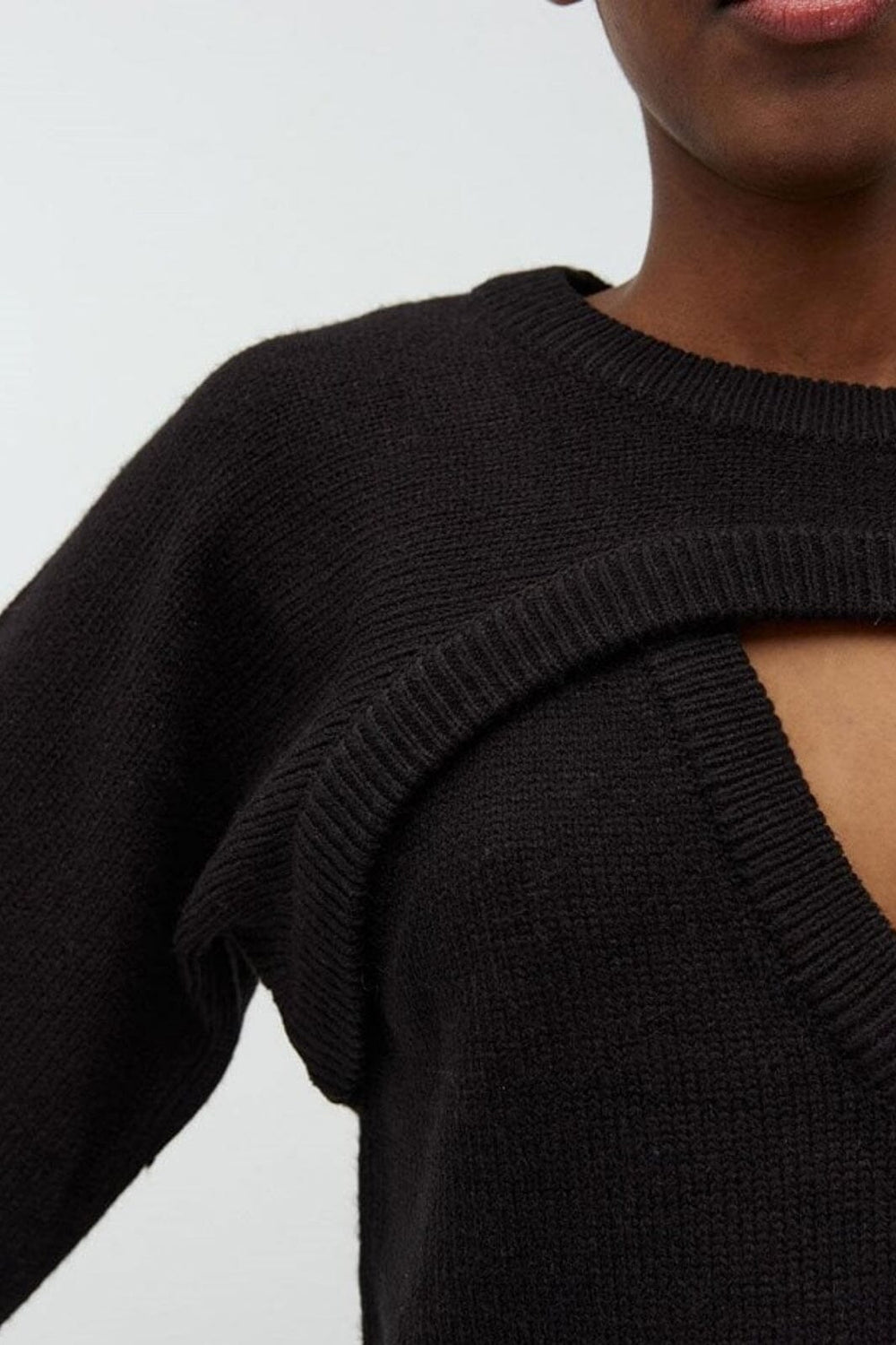 MbyM - Devona-M - Black Strikbluser 