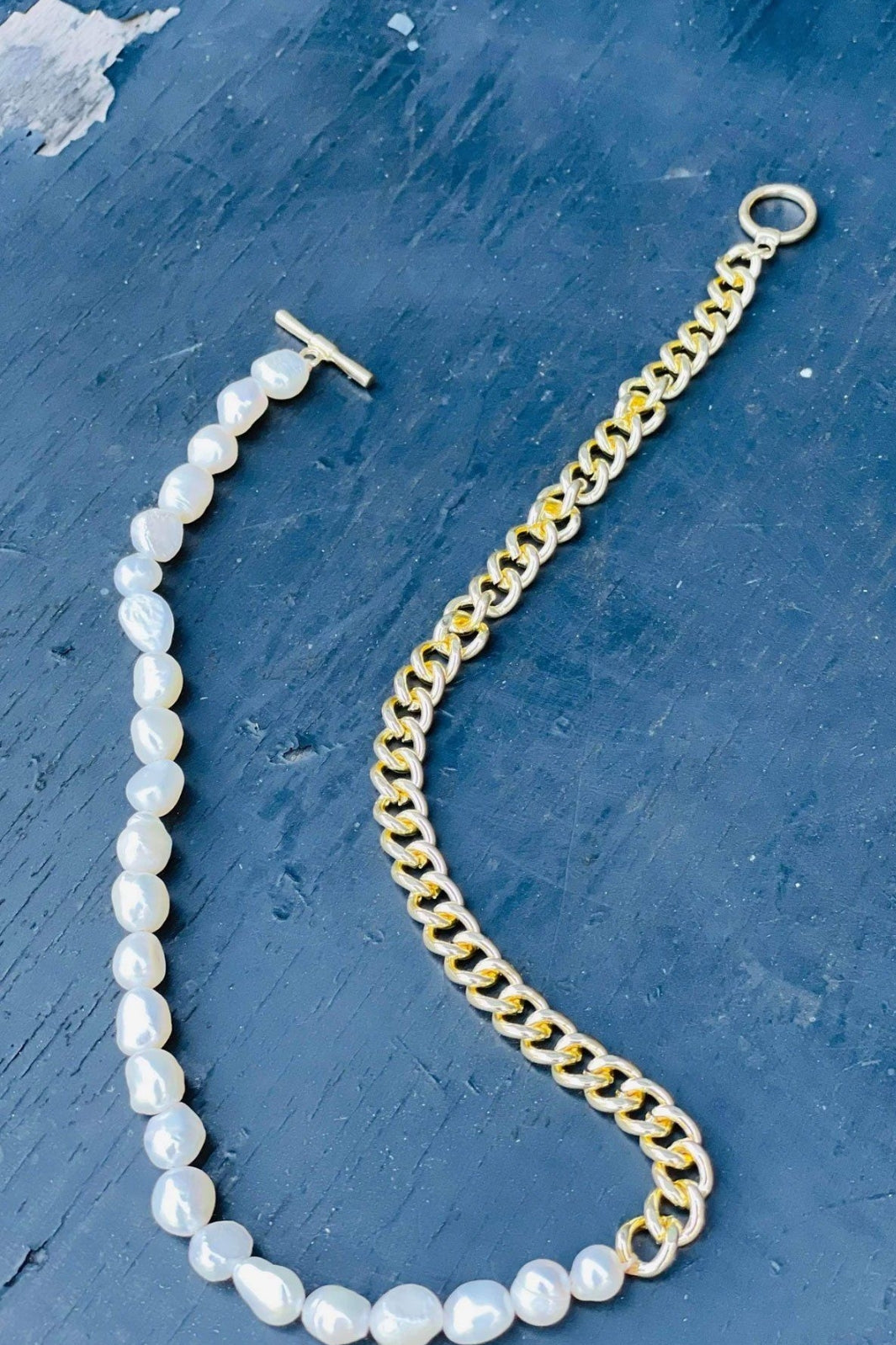 Mellow Moon - Kæde Perler & Guld Halskæder 
