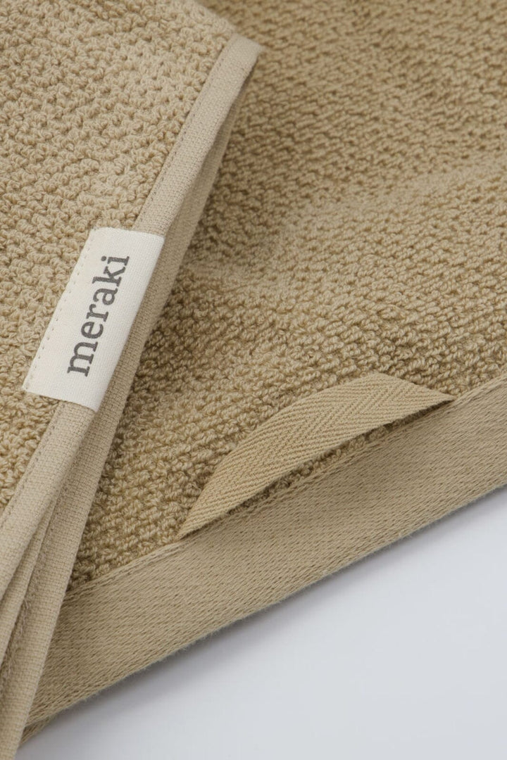 Meraki - Håndklæde, Solid, 50 x 100, Safari Håndklæder 