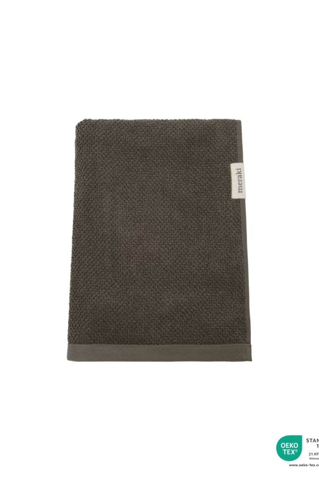 Meraki - Håndklæde, Solid, 70 x 140, Army Håndklæder 