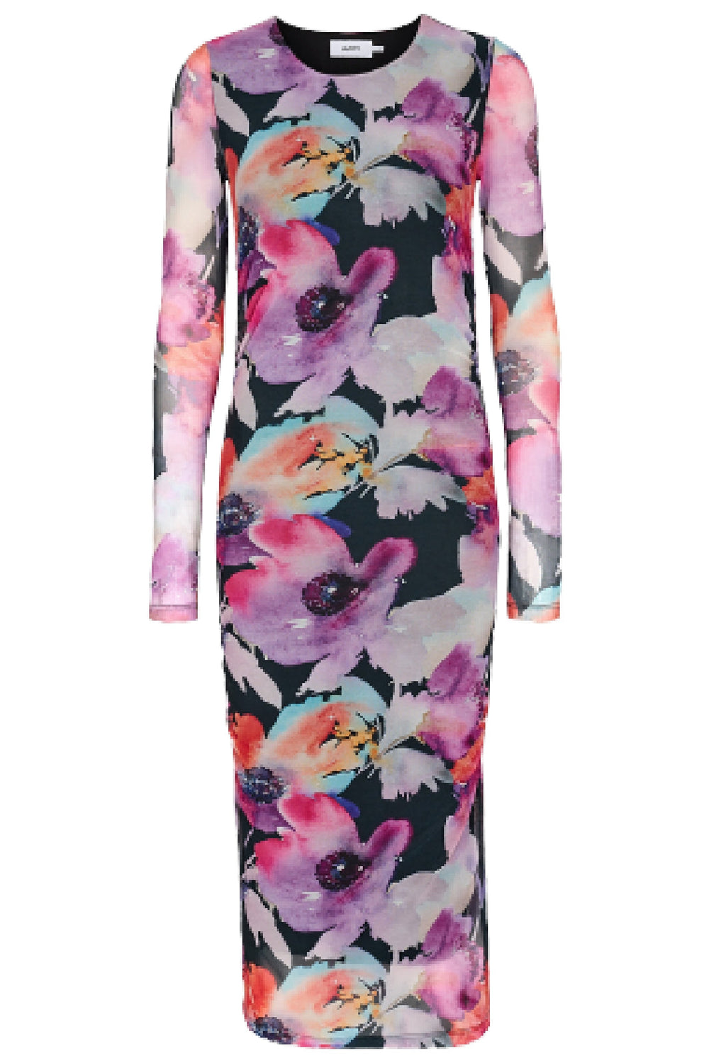 Moves By minimum X MollyogMy - Debina Midi Dress - Black Kjoler 