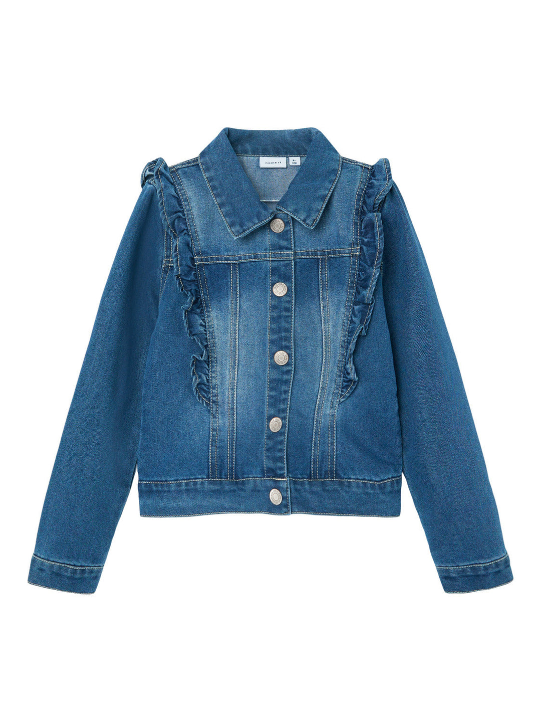 Name It Kids, Nkffrill Jacket 2211-Sr, Medium Blue Denim