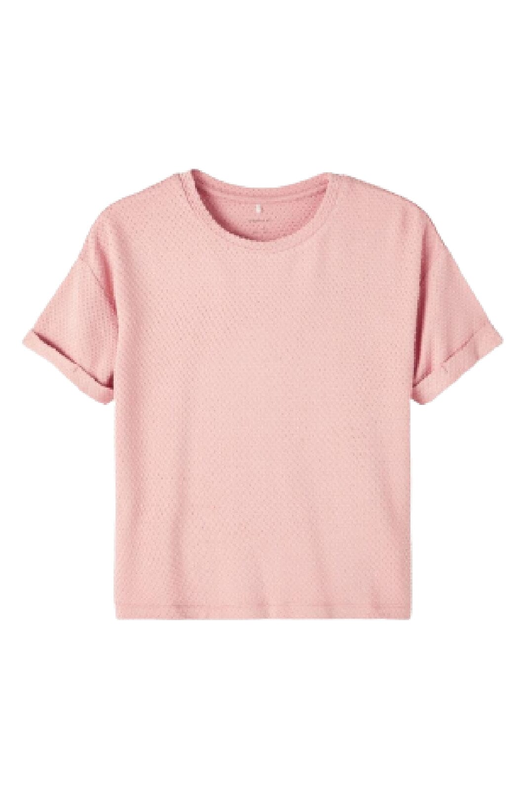 Name It - Nkfhatinka Ss Loose Top - 4201249 Rose Tan T-shirts 