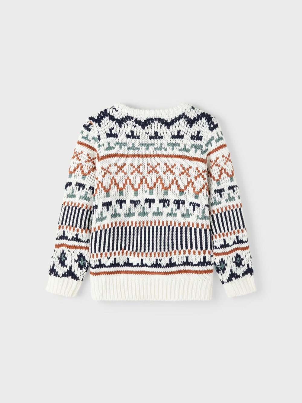 Name It Kids, Nkmopalle Ls Knit, White Alyssum