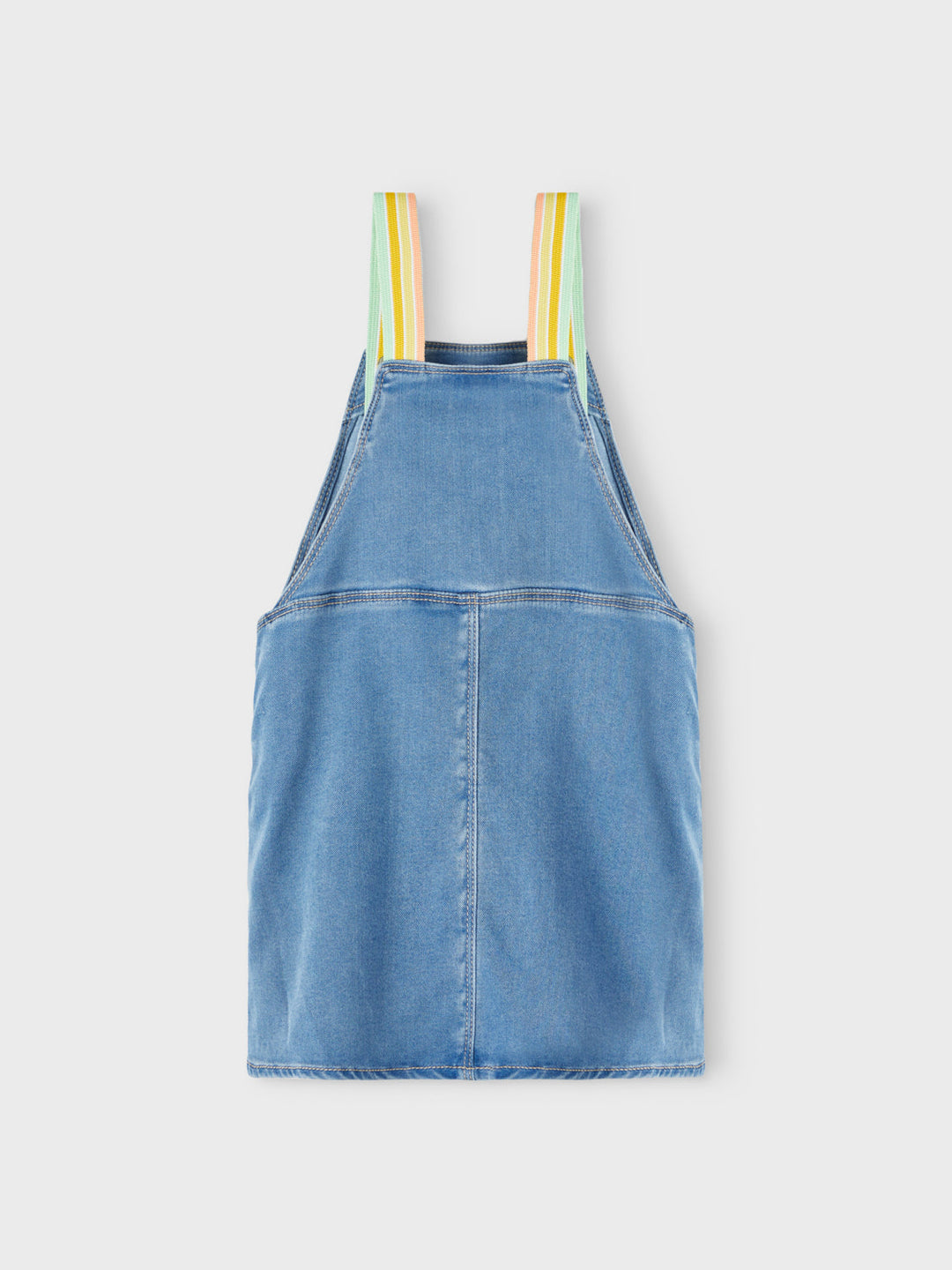 Name It, Nmffro Bibskirt 4614-To F, Medium Blue Denim