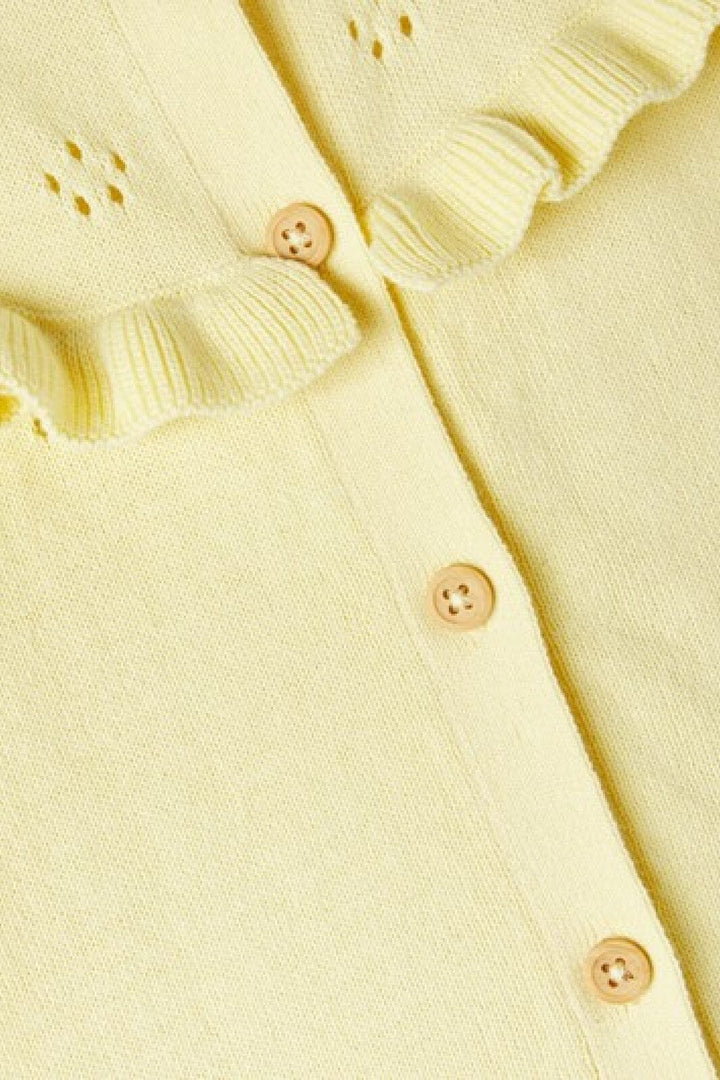 Name It - Nmfhella Ls Knit Card - 4308390 Double Cream Cardigans 