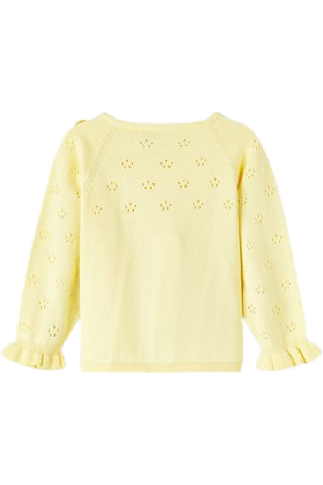 Name It - Nmfhella Ls Knit Card - 4308390 Double Cream Cardigans 