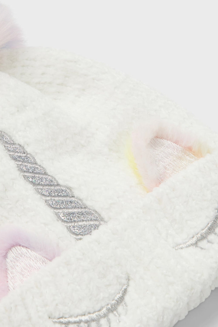 Name it - NmfMetea Knit Hat - Snow White Huer 