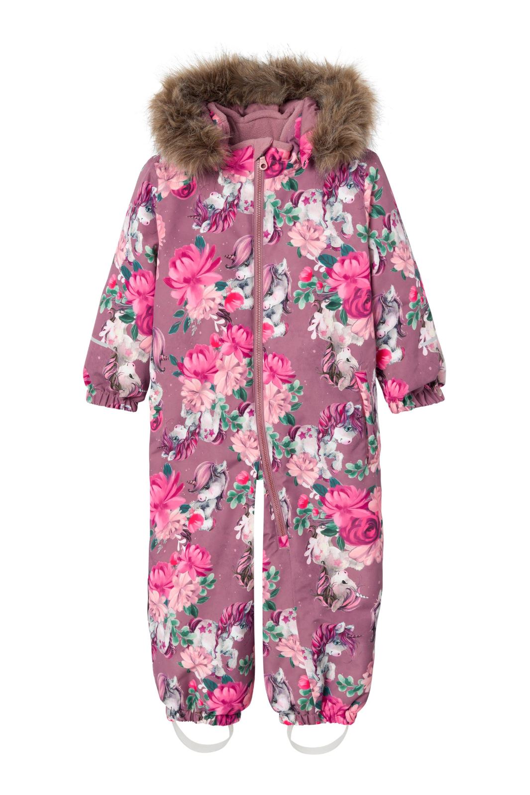 Name It - Nmfsnow10 Suit Unicorn Dream - 4300065 Wistful Mauve Flyverdragter 